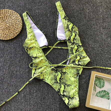 Hailey Strappy Waist Cut Out Swimsuit - Image 47