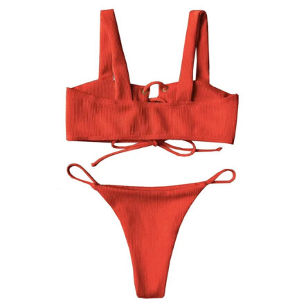 Malibu Lace Up Bikini Set - Image 30