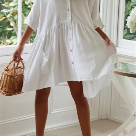 Sunset Stunner Beach Cover Up Casual Summer Dress - Image 24