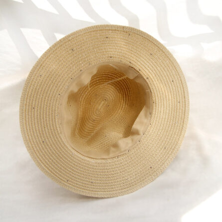 Pearl Beach Elegance Summer Straw Sun Hat - Image 8