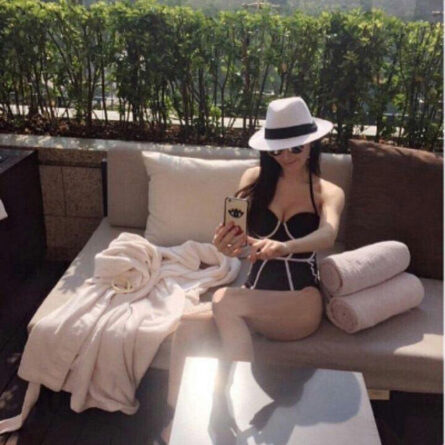 Black Curves Chic One Piece Swimsuit - Image 3