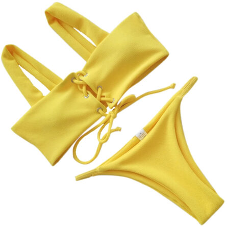 Malibu Lace Up Bikini Set - Image 32