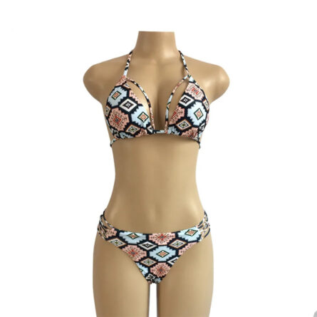 Stella Sexy Strappy Cut Out Bandage Cheeky Bikini - Image 11