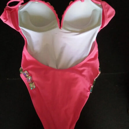 Luxe Vacation Crystal Rhinestone Swimsuit - Image 17