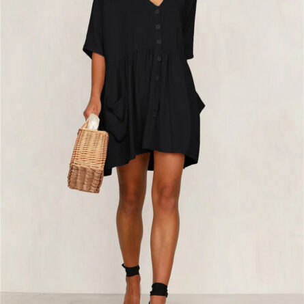 Sunset Stunner Beach Cover Up Casual Summer Dress - Image 11