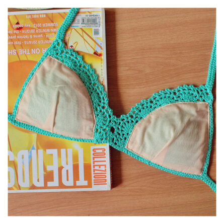 Handmade Crochet Bohemian Bikini Top – Bild 29