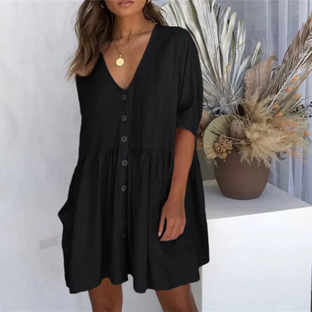 Sunset Stunner Beach Cover Up Casual Summer Dress - Image 12