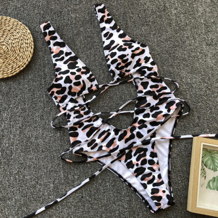 Hailey Strappy Waist Cut Out Swimsuit - Image 57