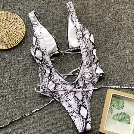 Hailey Strappy Waist Cut Out Swimsuit - Image 41