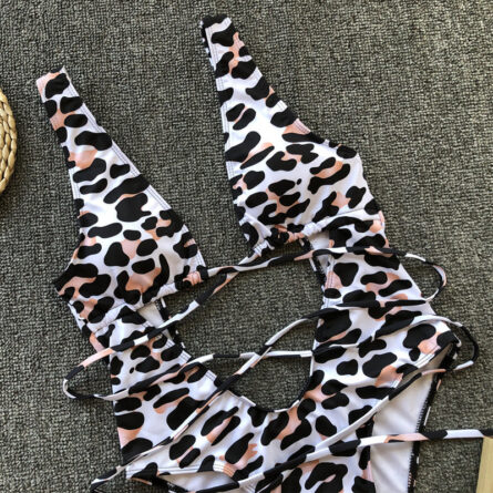 Hailey Strappy Waist Cut Out Swimsuit - Image 59