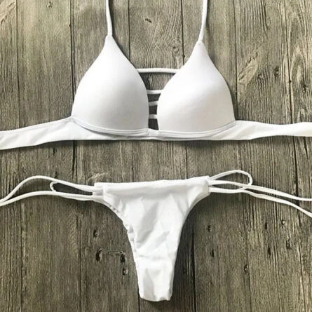 Sunset and Swim Hollow Out Cheeky Bikini - Image 21