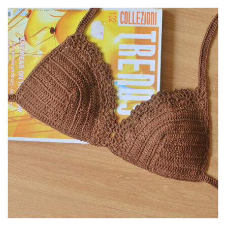 Handmade Crochet Bohemian Bikini Top – Bild 30