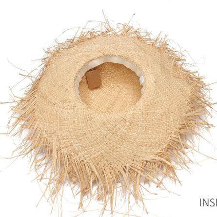 Vacation Time Handmade Large Straw Sun Hat - Image 18