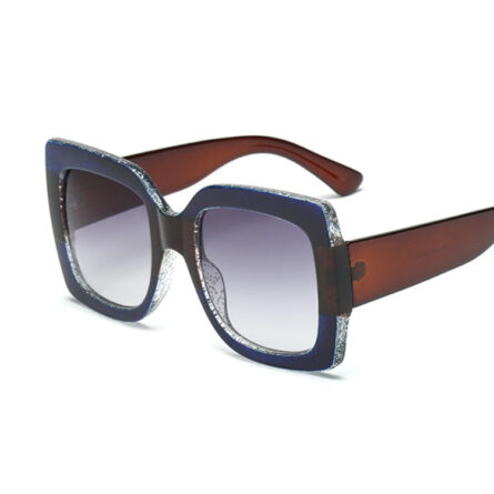 Sunset and Swim Oversized Square Dual Color Sunglasses – Bild 8