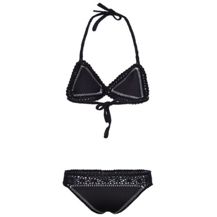 Sun Gaze Premium Halter Triangle Crochet Bikini – Bild 8