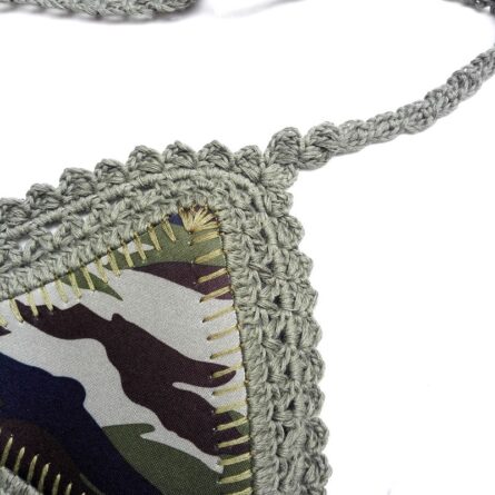 Camouflage Crochet Neoprene Bikini Set - Image 5
