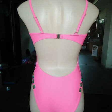 Luxe Vacation Crystal Rhinestone Swimsuit - Image 11