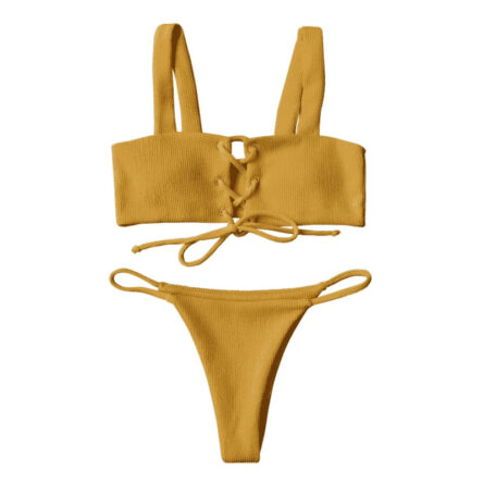 Malibu Lace Up Bikini Set - Image 25