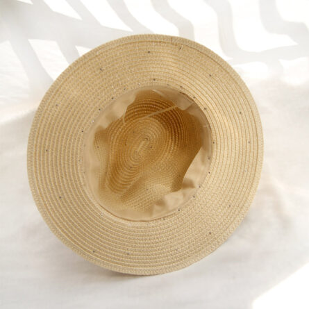Pearl Beach Elegance Summer Straw Sun Hat - Image 15