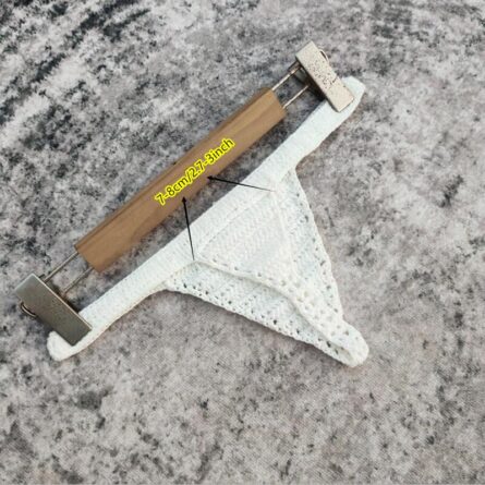 Sultry Sands 3-Piece Crochet Beach Pants Cover Up Bikini Set - Image 19