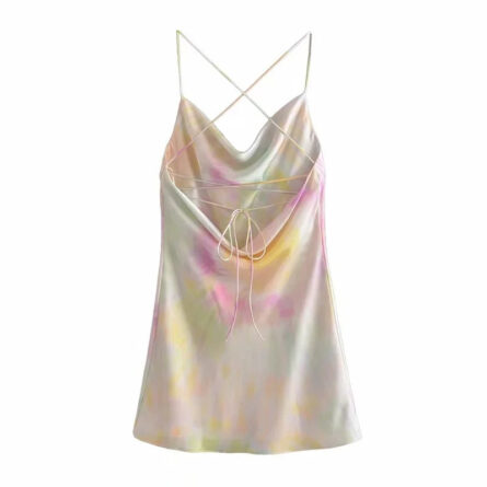 Forever Summer Satin Dress - Image 28