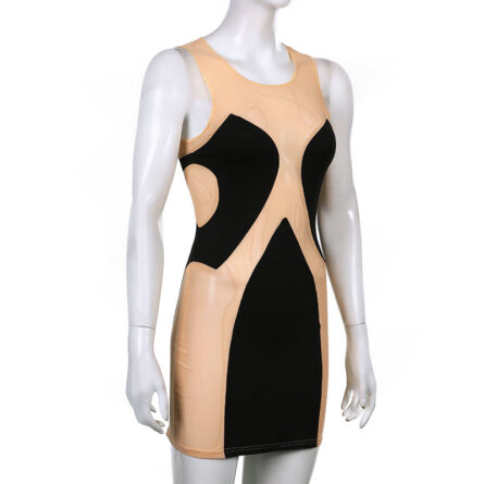 Almost Nude Sexy Mesh Bodycon Mini Dress – Bild 10