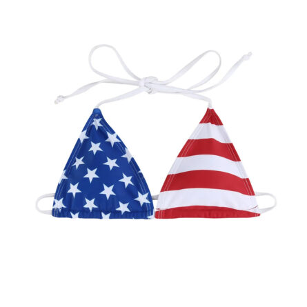 Stunning American Flag Bikini Top - Image 13