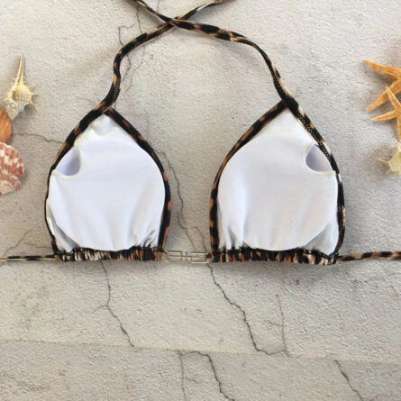 Alessandra Halter Leopard Bikini - Image 15