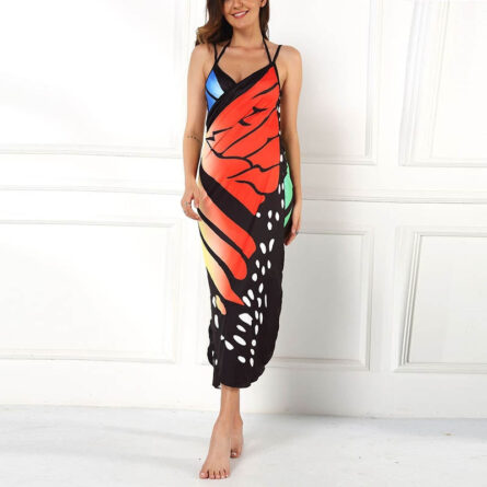 Sunset and Swim Sexy Butterfly Swimsuit Cover Up – Bild 4