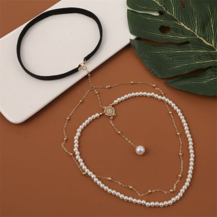 Snake Pearl Thigh Leg Chain – Bild 14