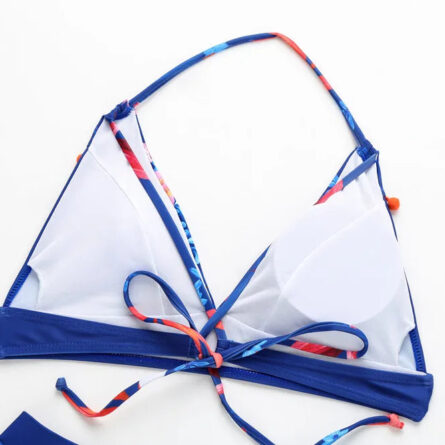 Anabella Blue High Waisted Bikini - Image 10