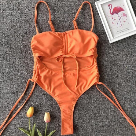 Tassel Dreams Underboob High Cut Out Swimsuit - Image 23