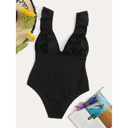 Lush Sea One Piece Ruffle Swimsuit - Image 33