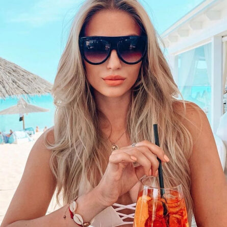 Beach Goddess Oversized Sunglasses For Women UV400 – Bild 13