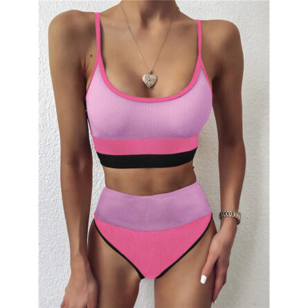 Seaside Serenity Colorblock Bikini - Image 35