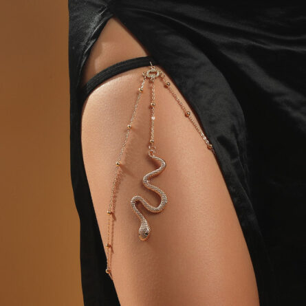 Snake Pearl Thigh Leg Chain – Bild 10