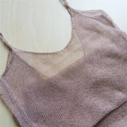 Glimmering Allure Sheer Beach Cover Up Tunic - Image 52