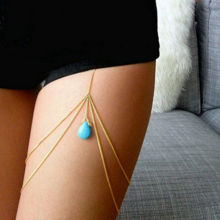 Sexy Multilayer Thigh Leg Chain – Bild 15