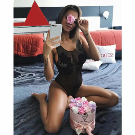 Ultra Bombshell See Through Mesh Swimsuit - Image 3