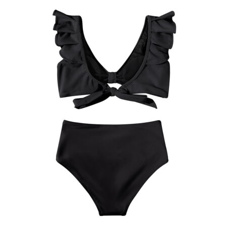 Pacific Paradise Ruffle High Waist Tummy Control Bikini – Bild 15