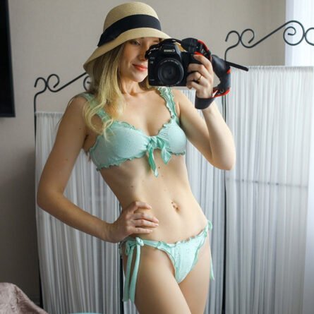 Magical Sunset Sexy Ruffled Bikini Set - Image 14