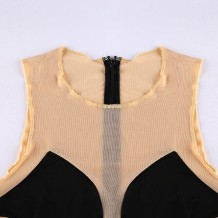 Almost Nude Sexy Mesh Bodycon Mini Dress – Bild 13