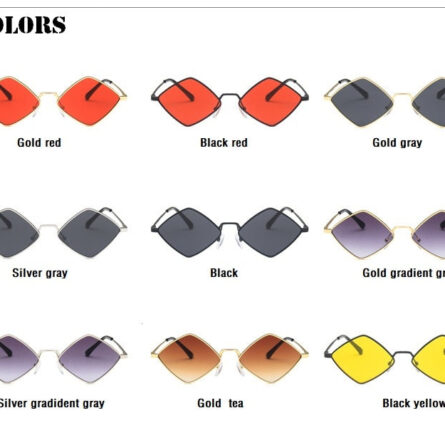 Irregular Vintage Small Frame UV400 Womens Sunglasses – Bild 6