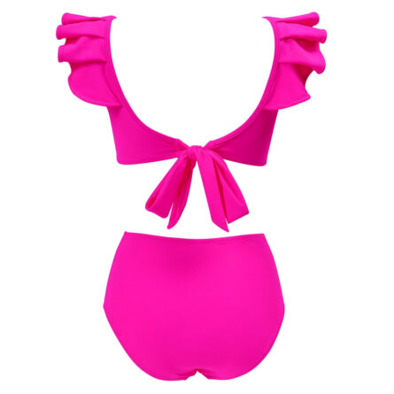 Pacific Paradise Ruffle High Waist Tummy Control Bikini – Bild 22