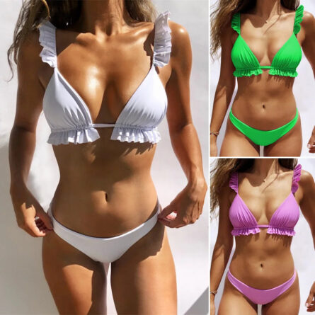 Playful Frill Two-Piece Bikini - Image 11