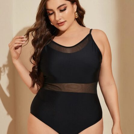 Sienna Mesh Plus Size Swimsuit - Image 34