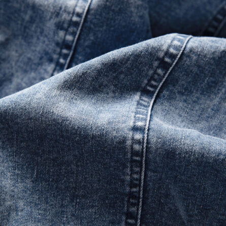 Denim Dreaming Mini Dress - Image 12