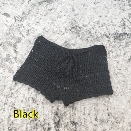Seaside Chic Handmade Crochet Shorts - Image 14