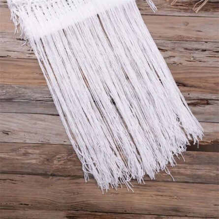 Evangeline Fringe Crochet Beach Cover Up Skirt - Image 34