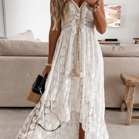 Boho Bliss Tassel Lace Dress – Bild 10